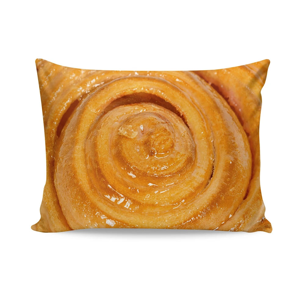 Чехол для подушки с 3d рисунком картошки фри/картошки фри полиэстеровый