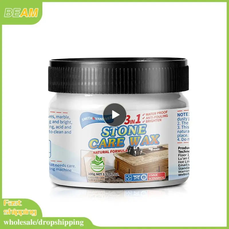 

Clean And Polish Stone Care Wax All-in-one Stone Maintenance Wax No Fragrance Special Bright Floor Maintenance Wax Polishing Wax