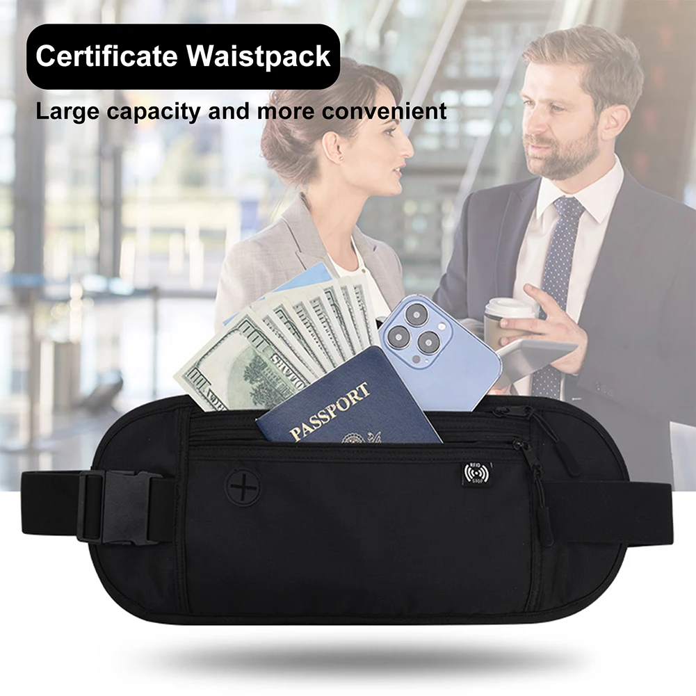 

Outdoor Sports Waist Bag Waterproof Waist Pack Close-Fitting Invisible Belt Bag Fitness Anti-Theft Mobile Phone Bag Bottle