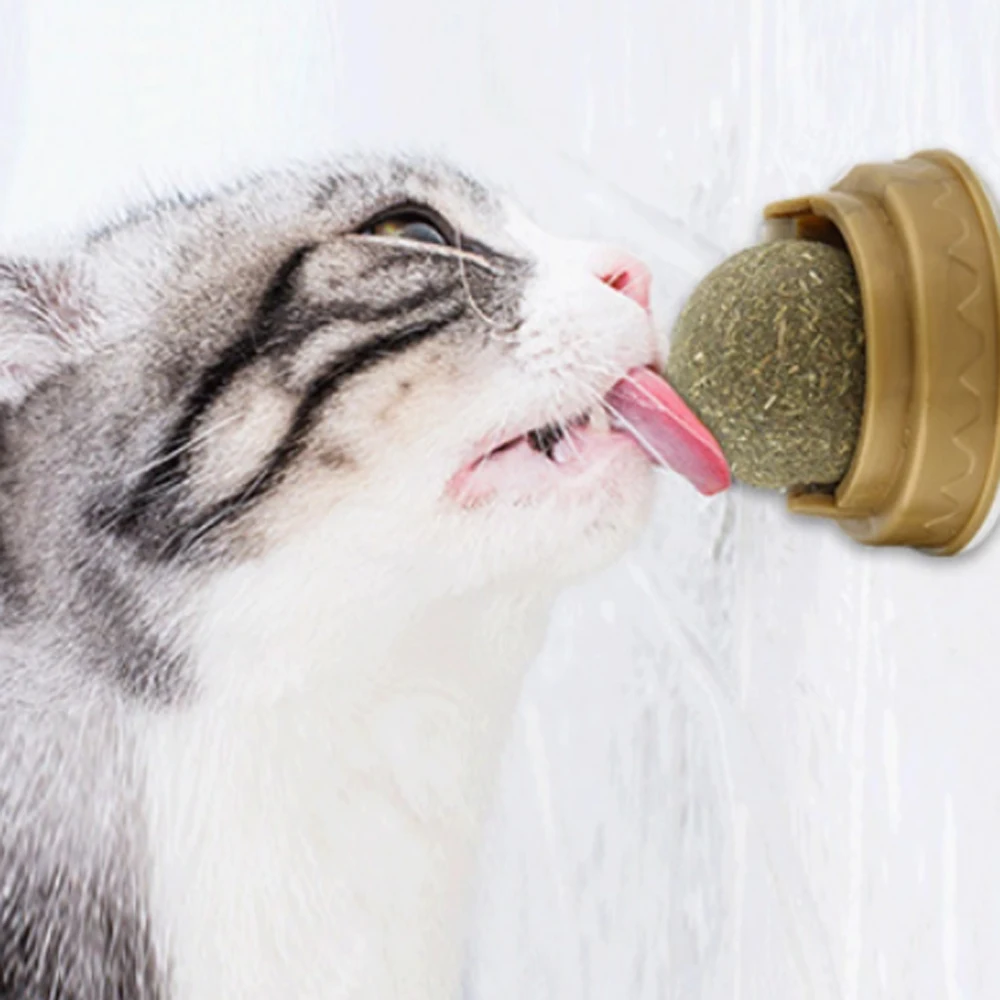 

Настенная игрушка-шарик для кошек, подходит для здорового и натурального устранения шерсти