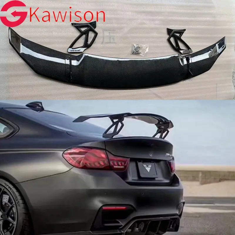 Спойлер для BMW F80 M3 F82 M4 M5 M6 Vorsteiner style Track GT крыло багажника из углеродного волокна M2