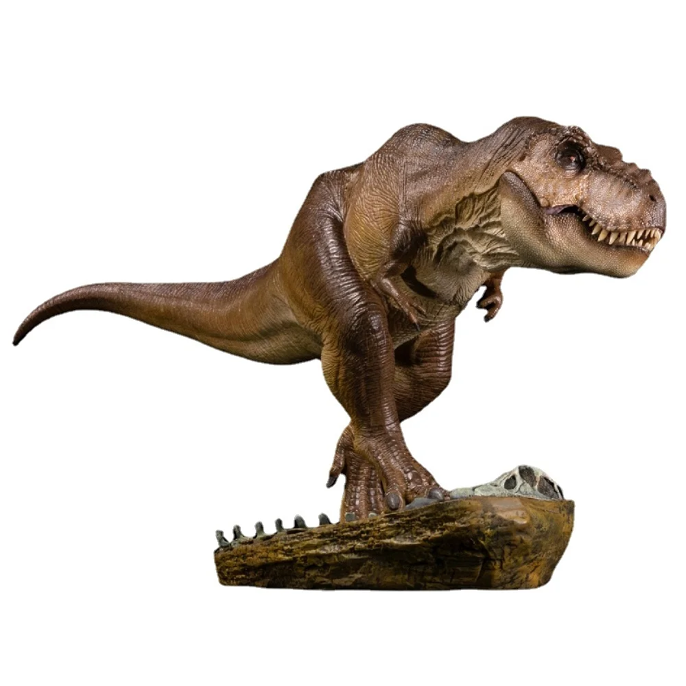 In Stock 1:35 Nanmu Studio Tyrannosaurus Rex Dinosaurs Master with Base Prehistoric Animals Toy Doll Movable Jaw 5th Anniversary