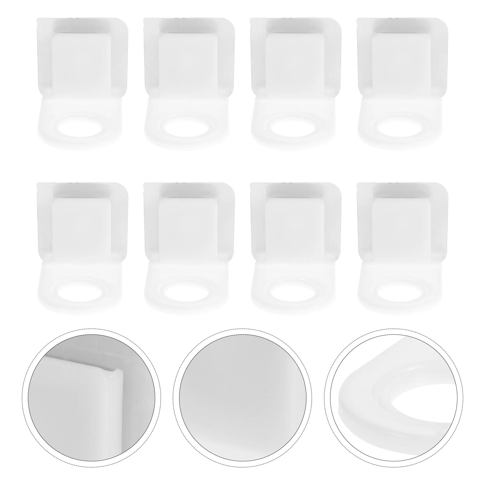 

20 шт., Настенные Пластиковые Держатели для шампуня