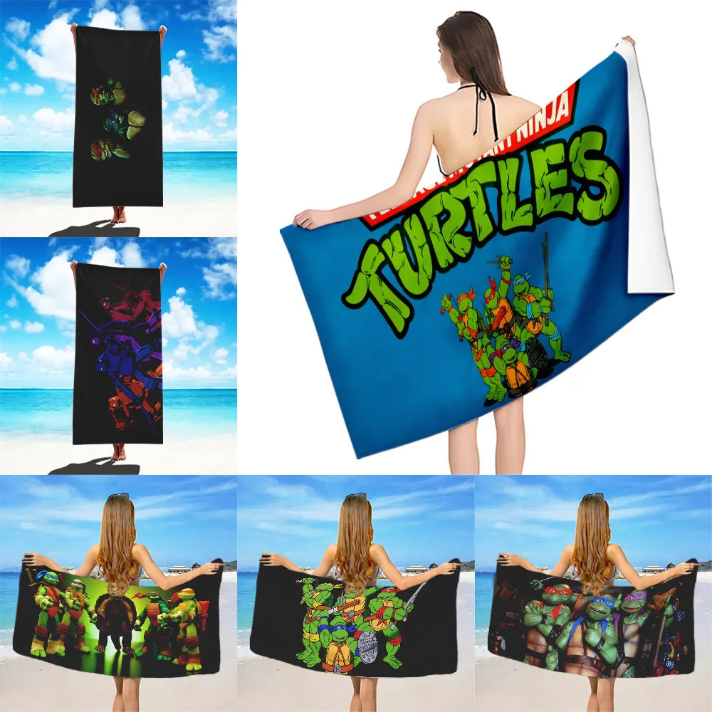 B-NinjaS-TurtleD пляжное полотенце из микрофибры без песка быстросохнущие мягкие