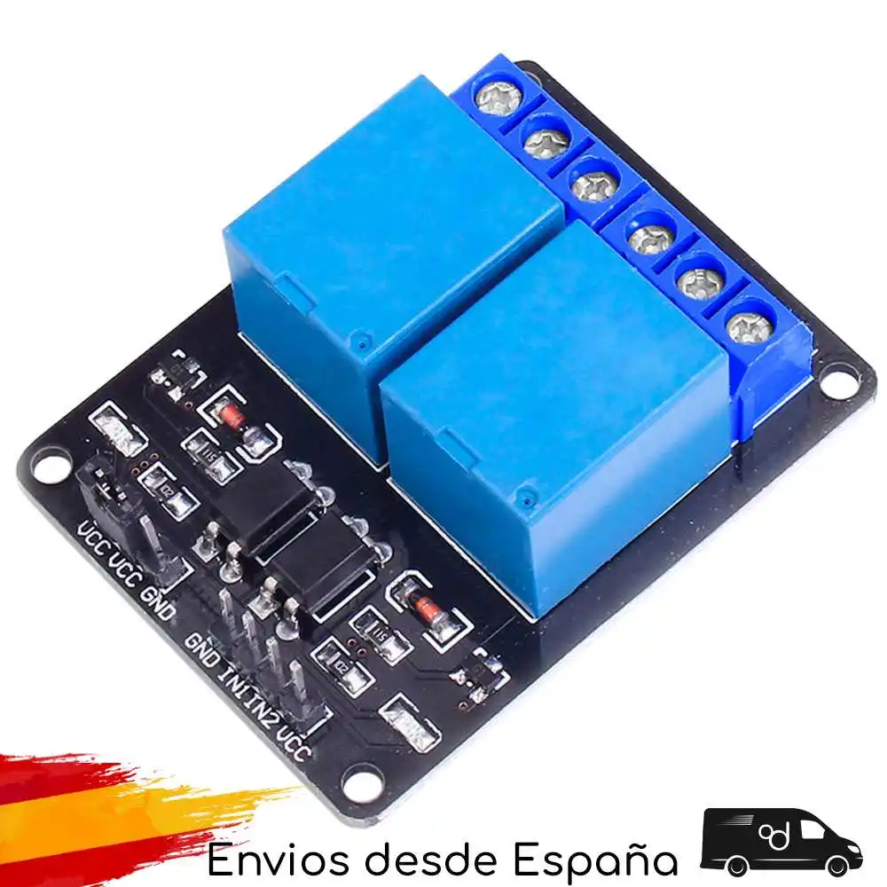 OcioDual катушка модуль 5 в 10A 2 канала для Arduino ARM PIC AVR DSP реле Raspberry Pi пластина