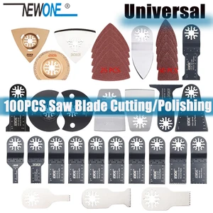 100 шт. Осциллирующие многофункциональные пильные диски для ремонта электроинструментов Fein multimaster,Dremel, резка дерева и металла, бесплатная доставка