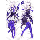 50x180 см чехол с подушкой игры Honkai Impact Kiana Kaslana Dakimakura Чехол с 3D двусторонним принтом Аниме Чехол на подушку