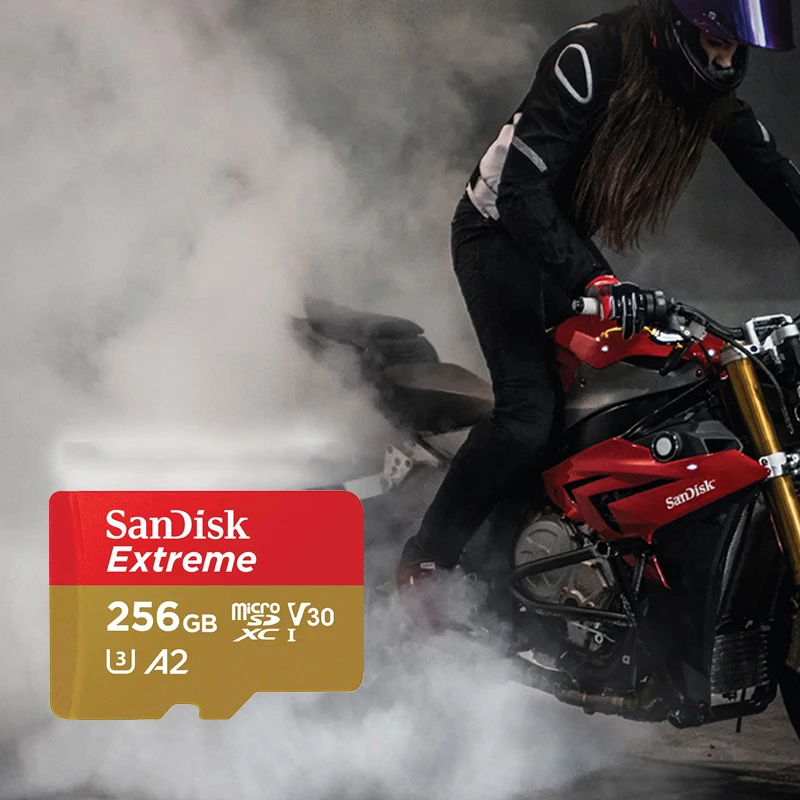 Карты SanDisk Extreme microSDHC microSDXC UHS-I 4K UHD и видео Full HD UHS Speed Class 3 (U3) Video 30 (V30)