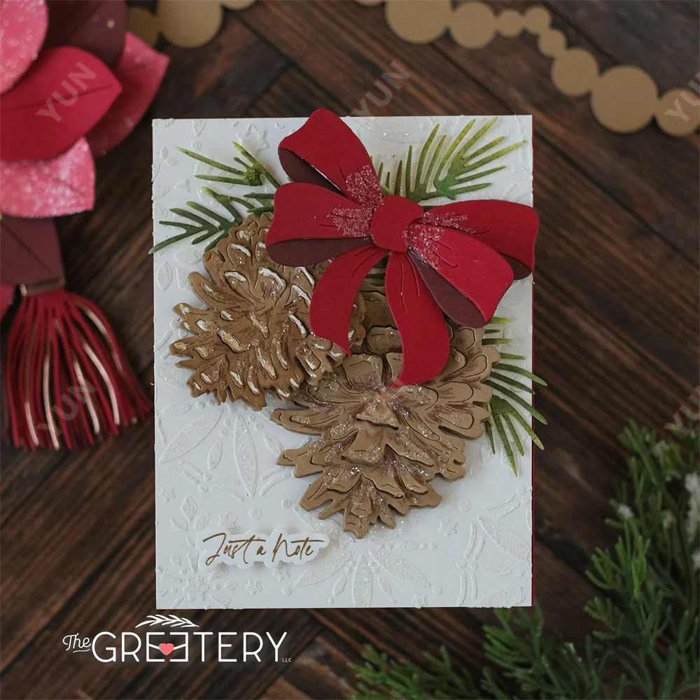 Растительные пинетки высекальные металлические штампы альбом для скрапбукинга