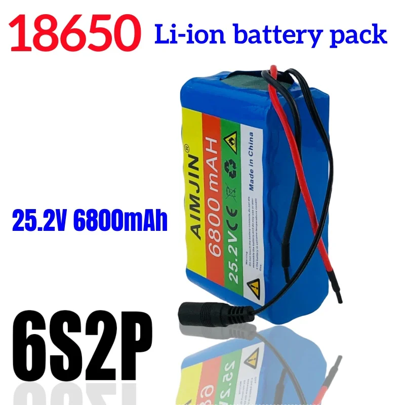 6S2P 18650 Φ 25 2 V 6800mAh подходит для колонок ночной рыбалки внешних источников питания и