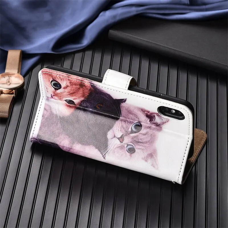 Leather Flip Panda Phone Cover For Google Pixel 6 Pro 4 4A 4G 5G 5 XL Lite 3A 3A XL Pixel 3 3 XL 2 XL Leather Wallet Stand Coque images - 6