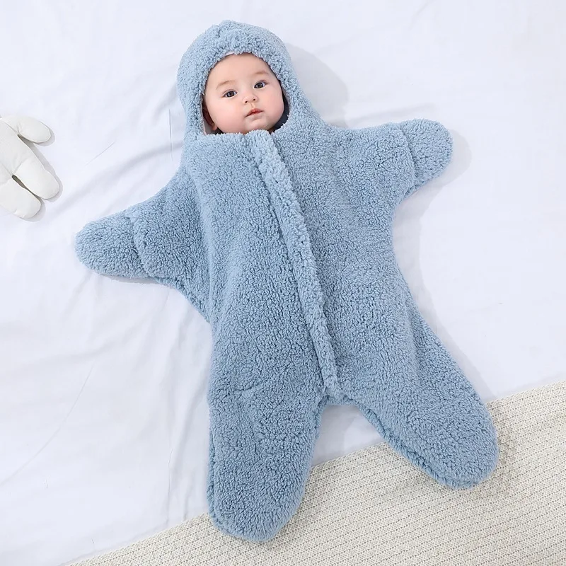 

Baby Sleeping Bag Winter Swaddling Clothes Quilt Newborn Wrap Blankets Sleepsack Cotton Thicken Infant Sleep Sack for 0-12 Month