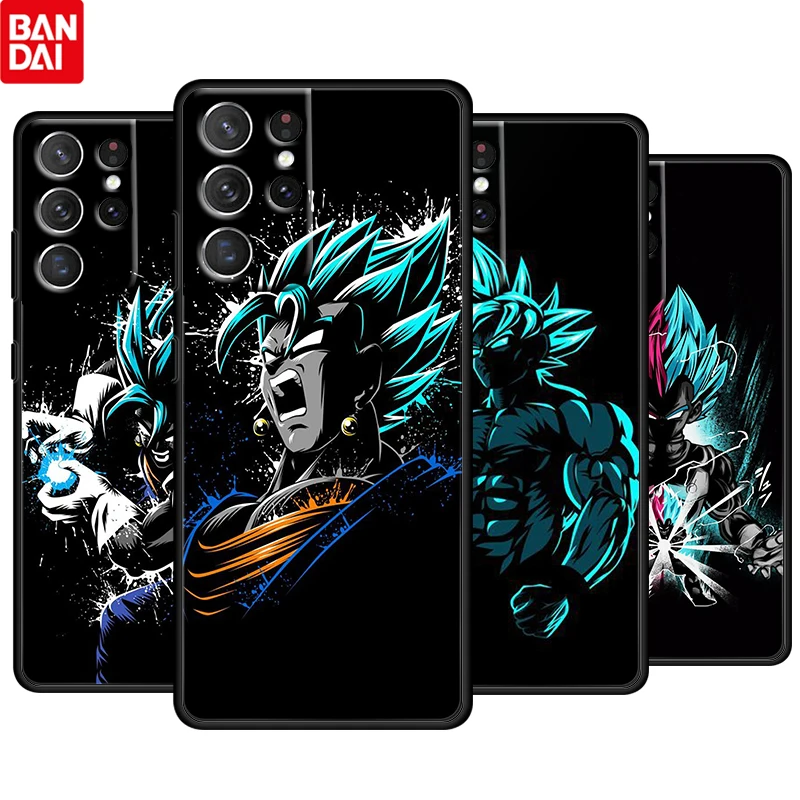 

Hot Anime Dragon Ball Z For Samsung Galaxy S22 S21 S20 Ultra Plus Pro S10 S9 S8 S7 4G 5G Soft TPU Black Phone Case Funda Cover