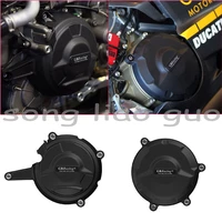 motorcycles engine cover protection case for ducati 1199 2012 2014 1299 2016 2020 engine coversprotectors