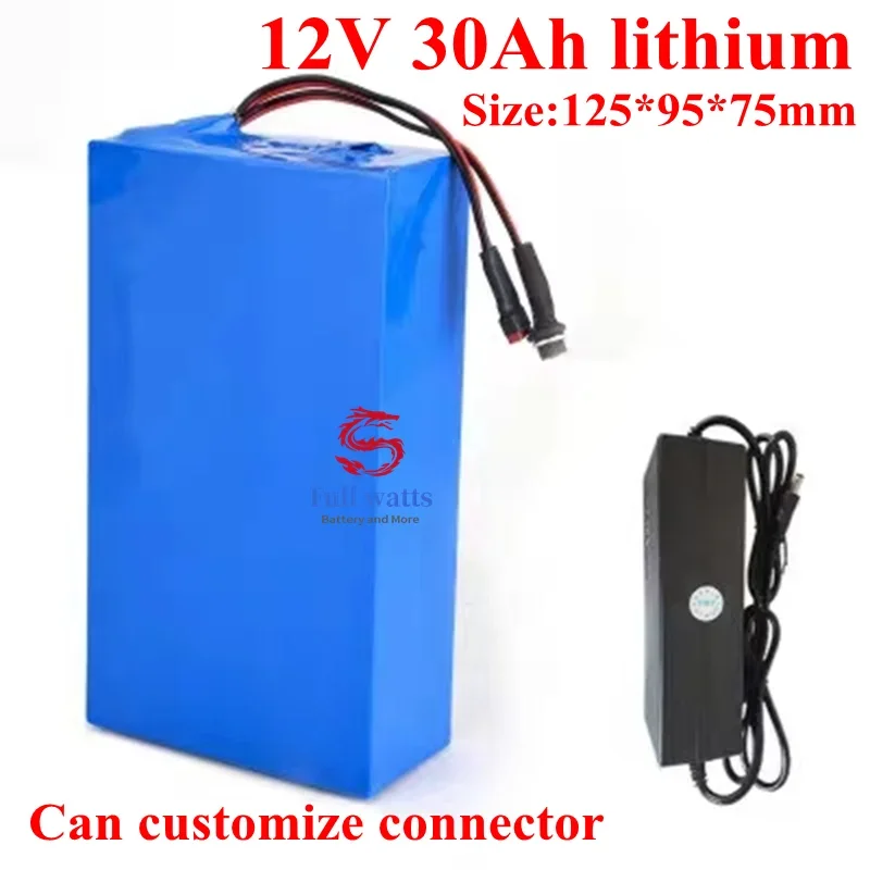 Литий-ионный аккумулятор 12 В 30 Ач 30000 мАч