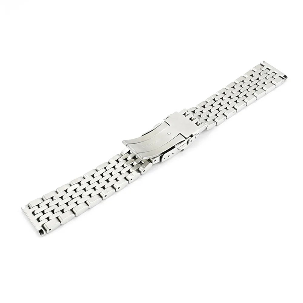 20MM 22MM 316L Stainless Steel Bead Of Rice Watch Band Strap Fit For SKX007 Dive Watches