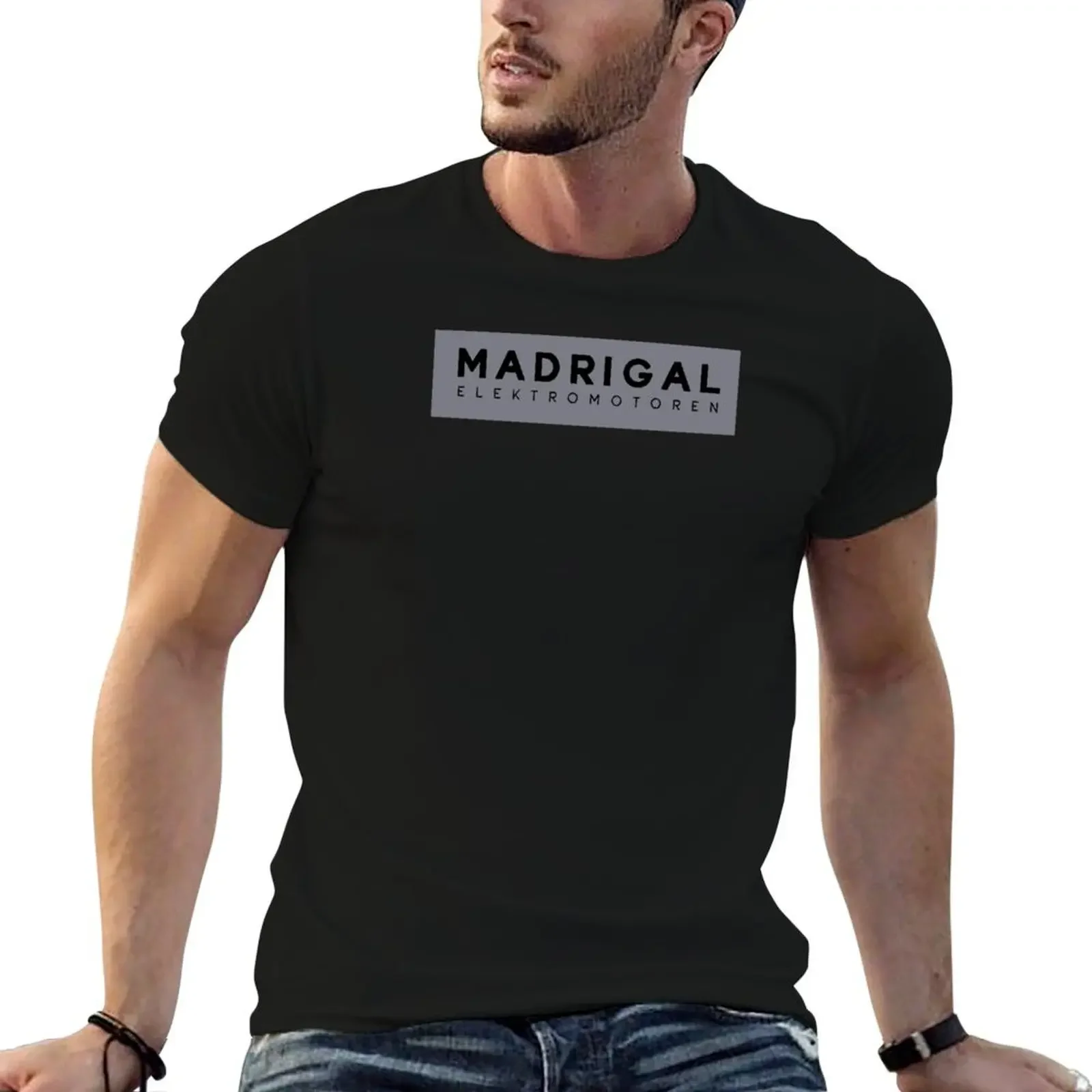 Футболка Madrigal Elektromotoren футболки с аниме-фигурками для мужчин