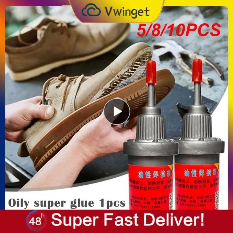 

5/8/10PCS Universal Glue Oily Raw Glue Multi Purpose Adhesive Glue Wood Metal Rubber Tire Repair Glue Soldering Agent Glue For