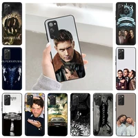 supernatural soft tpu phone case for samsung galaxy s21 plus s20 fe s10 5g s9 plus note 20 10 lite 9 8 luxury black shell cover