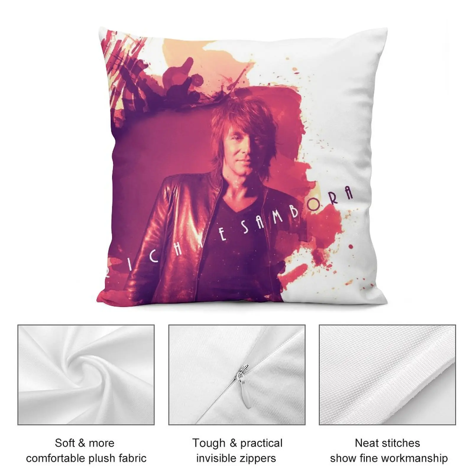 Richie Sambora брызги диванная подушка Роскошные наволочки рождественские украшения