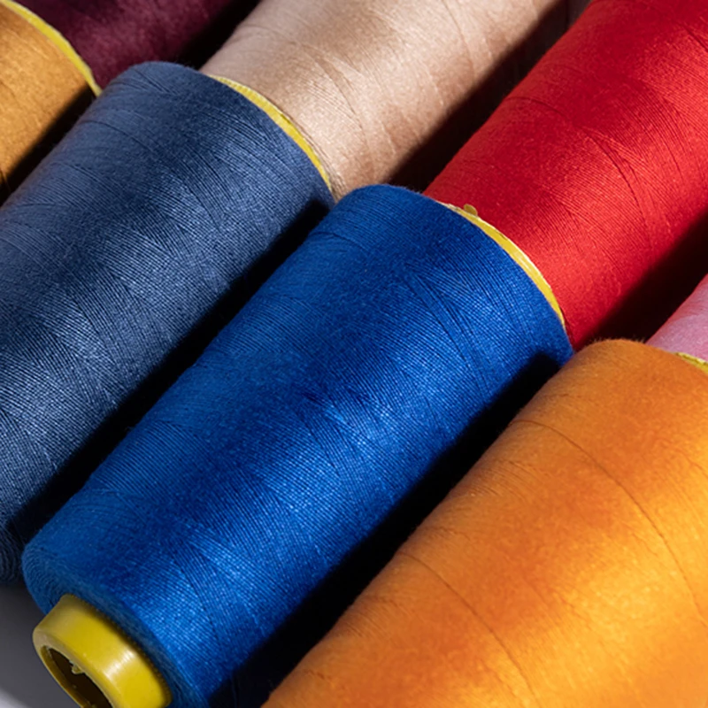 

Высокопрочная Полиэстеровая швейная нить для профессиональной швейной машины, 1200 м