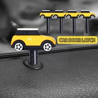 car door lock pin carbon fiber security door interior car modification universal color knob pull pins 8 n1l4