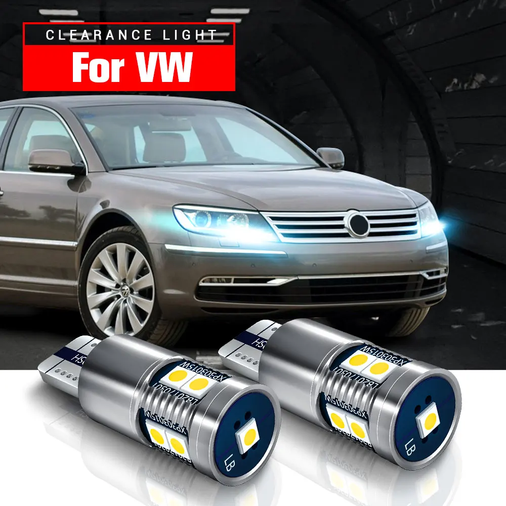 

2pcs LED Clearance Light W5W T10 Canbus For VW EOS Fox Jetta 3 4 Multivan Routan Phaeton Polo 6n 6r 6c 9n mk4 mk5 Touran Caddy