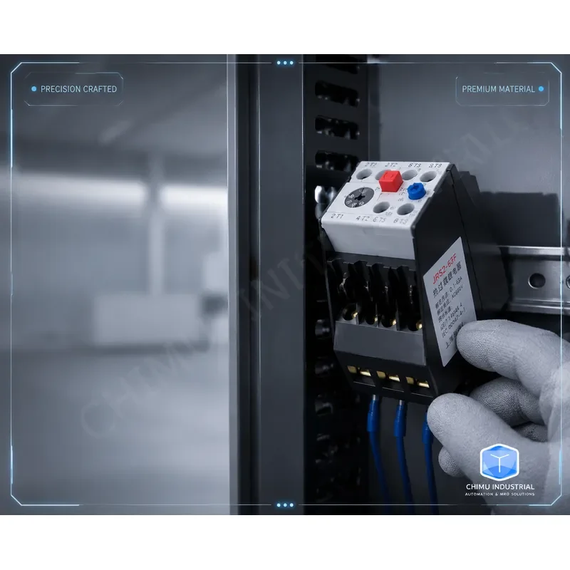 Фото 【CHIMU INDUSTRIAL】 Термореле JRS2-63/F 3UA59 для независимой установки, защита двигателя №2