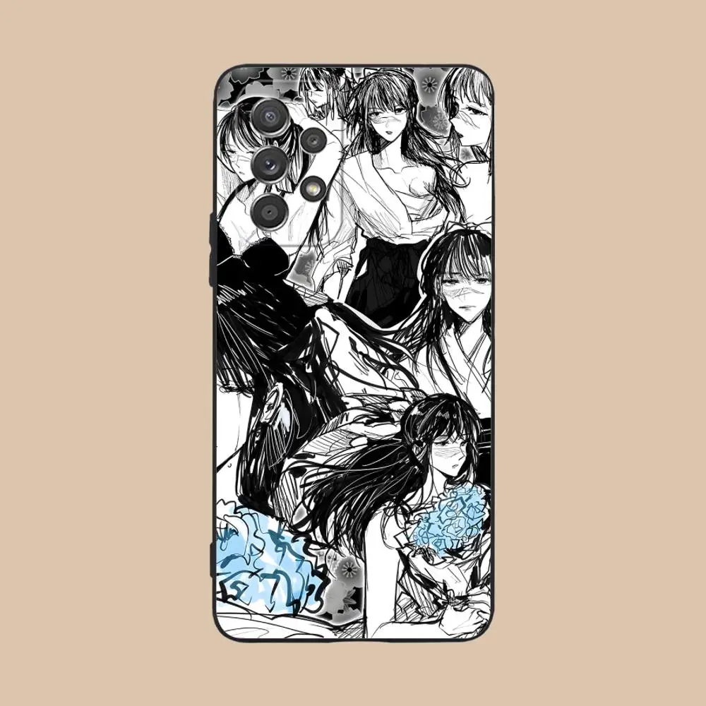 Чехол для телефона Jujutsu Kaisen с изображением Утахиме Иори для Samsung Galaxy A56, 55, 54, 53, 52, 51, 36, 35, 34, 23, 16, 15 5G, красочный, красивый чехол (art.: 3920d4dd6f2e7) - 3920d4dd6f2e7