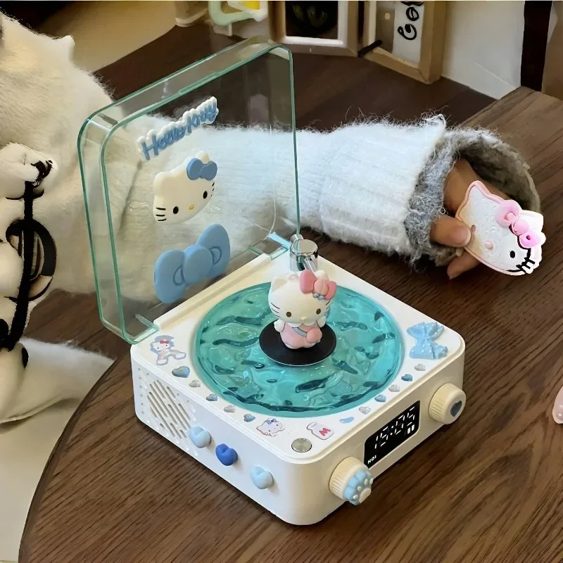 Новинка Sanrio Bluetooth динамик Hello Kitty милые аниме персонажи Аксессуары для девочек