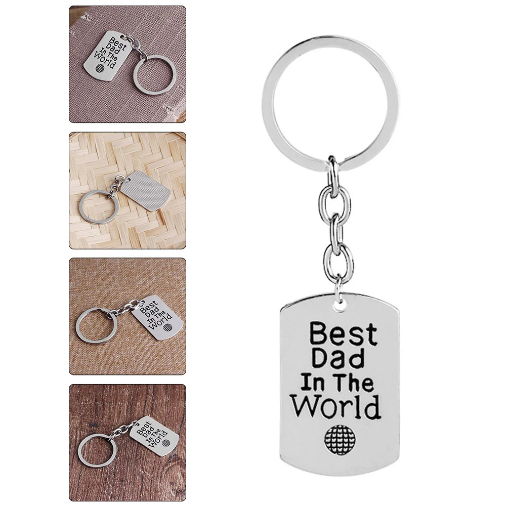 

Creative Hanging Pendant Key Ring Keychain Hanging Ornament for Father's Day