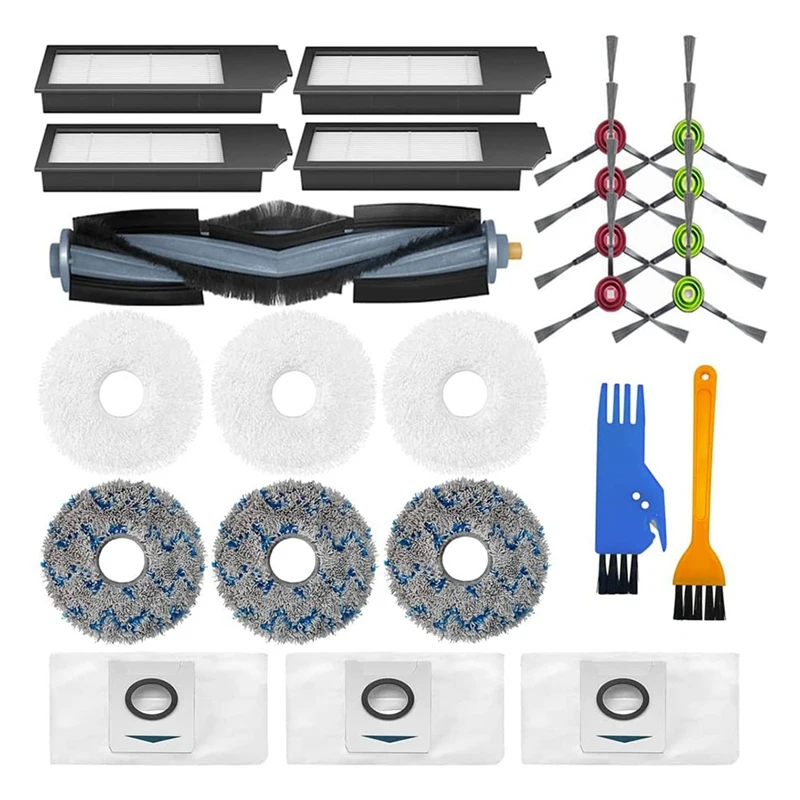 

Vacuum Cleaner Floor Care Replacement Parts Kit For ECOVACS DEEBOT X1 Omni / X1TURBO / X1 Plus Robot Vacuum Cleaner
