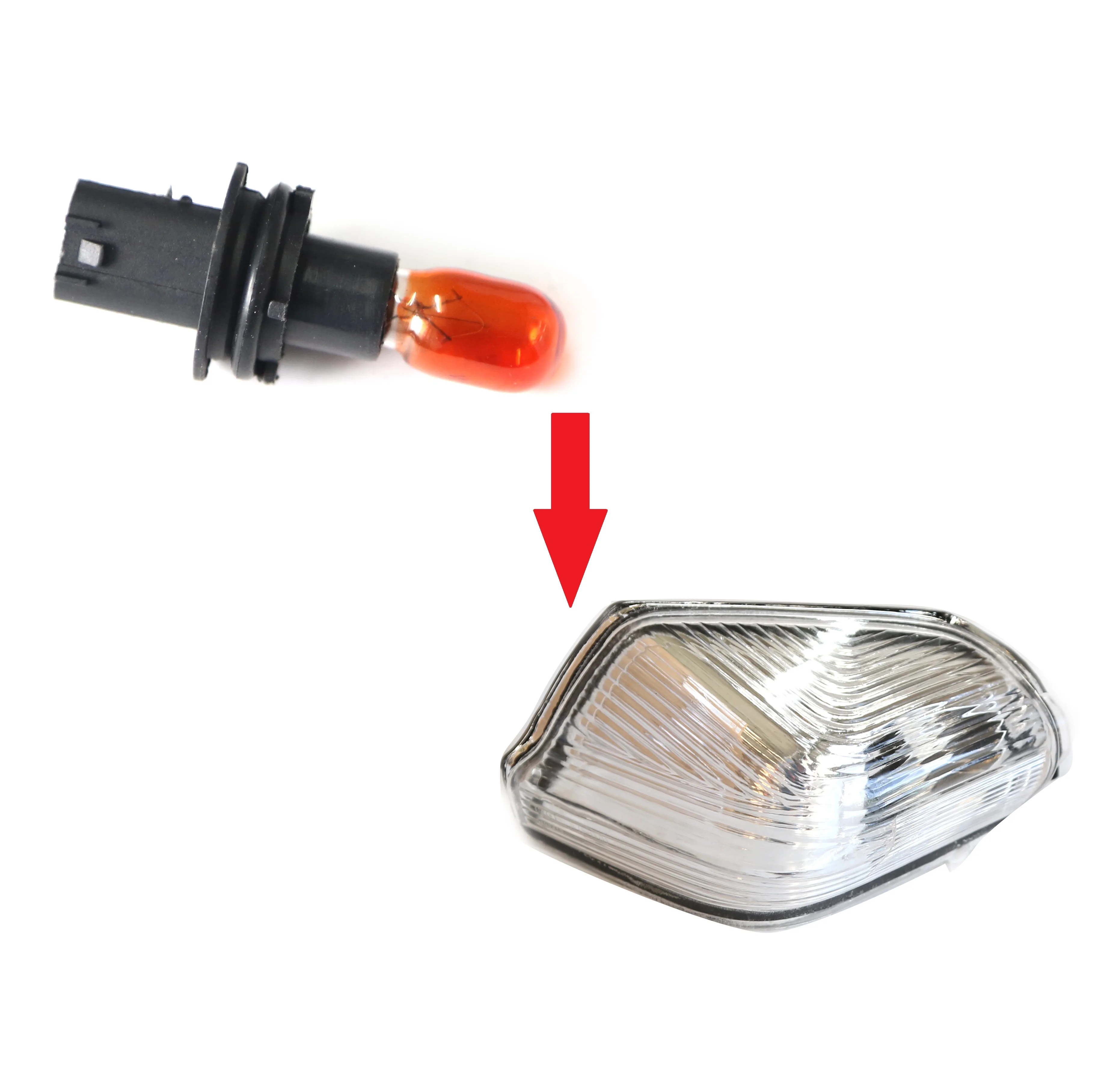 

Left Mirror Indicator Lamp Including Bulb For Sprinter 906 2500 3500 Oem 0008201277 2E0945981 001 822 89 20