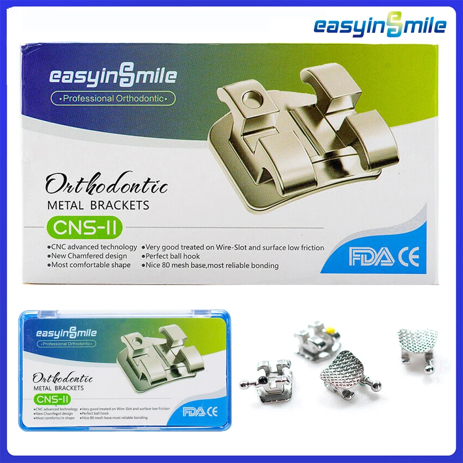 Стоматологический материал Easyinsmile для мини-кронштейна Orhto металлические скобы Roth
