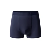 24pcs mens underwear 80s boutique modal seamless underpants males mid waist breathable business boxer shorts wholesale
