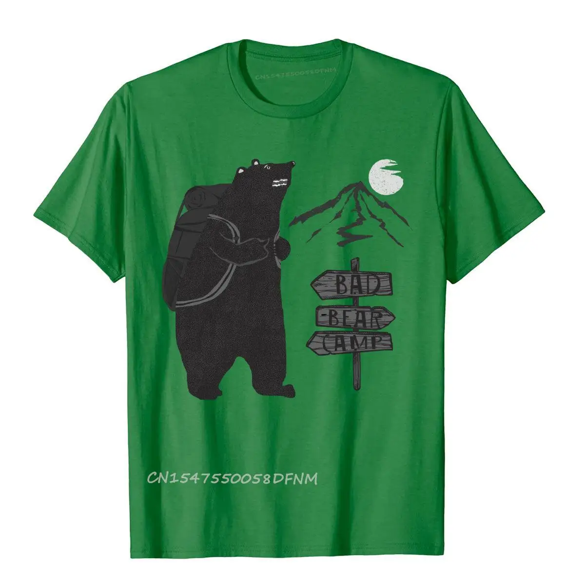 

Bad Bear Nomad Camp Classic Birthday 100% Premium Cotton Men T Shirt Comics Funny Camisas Hombre