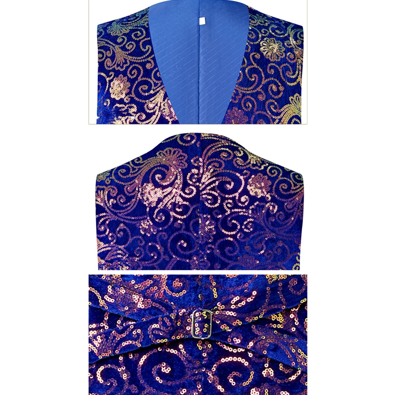 Черный мужской костюмный жилет однобортные жилеты с v-образным вырезом блестящий