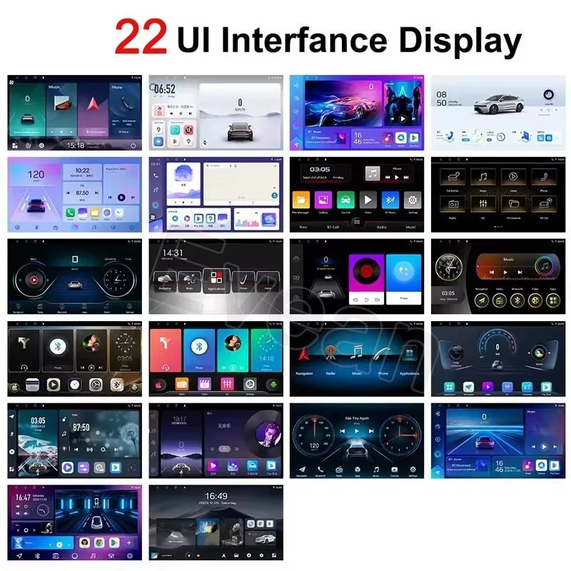 Evean 8G 128G четырехъядерный 360 автомобильный радиоприемник беспроводной Carplay и Android