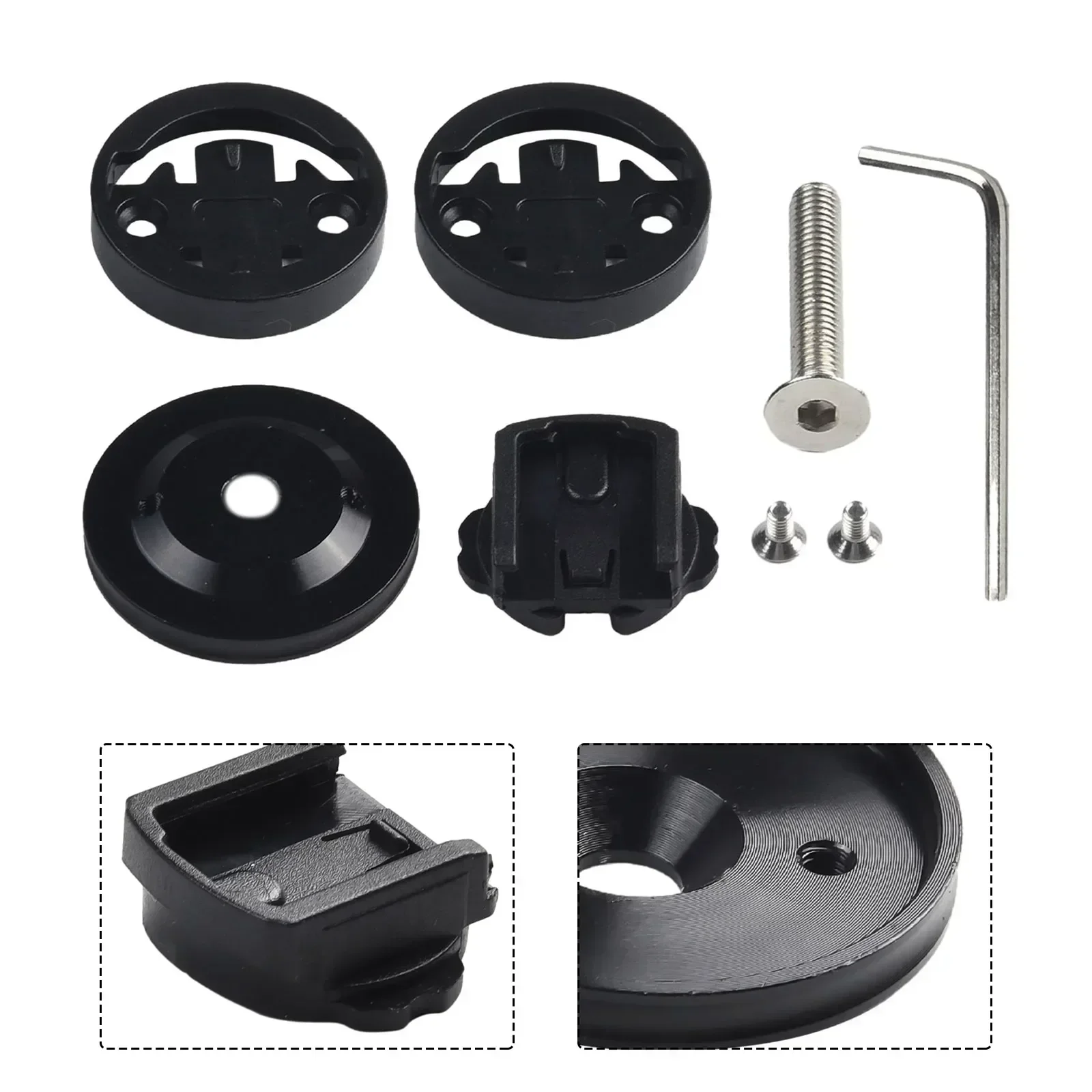 Держатель для велосипедного компьютера адаптер крепление из алюминиевого