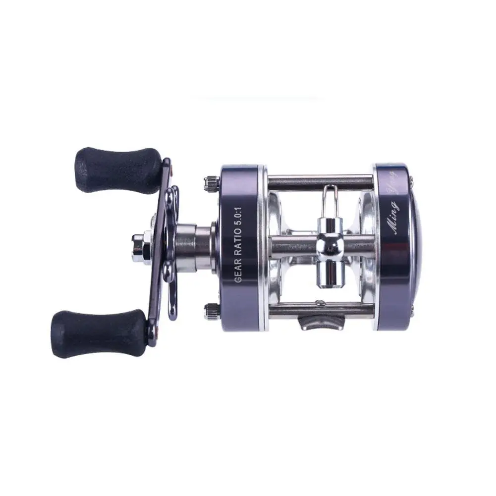 

Drum Reel Fishing Reel 30# Metal Drum Reel Lei Qiang Reel Sea Fishing Reel Drum Type Fishing Reel 12*9*6.5cm 220g Gun Color