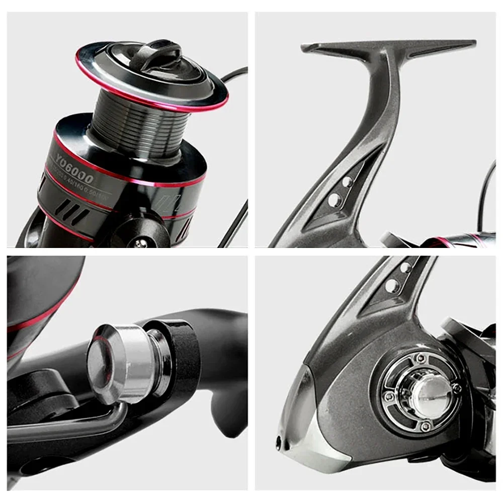 Металлическая катушка высокого качества рыболовная спиннинговая с передаточным