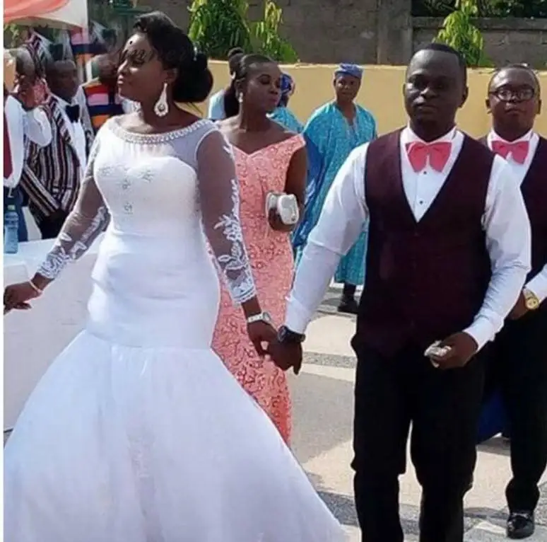 

Женское платье с длинным рукавом, свадебное платье в африканском стиле