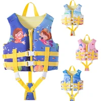 new childrens cartoon swimming buoyancy vest life jacket boys and girls swimming practice buoyancy jacket neoprene life jacket