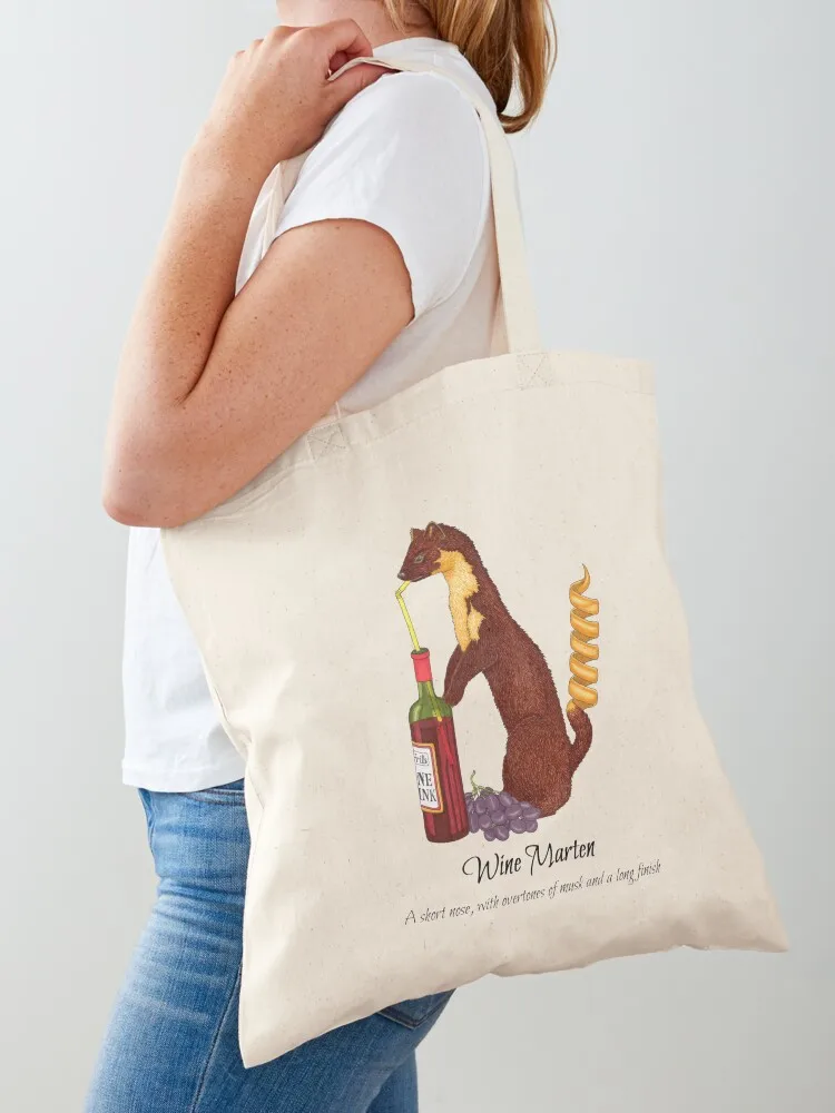 Сумка-тоут Wine Marten холщовая сумка для женщин женская эко-складная