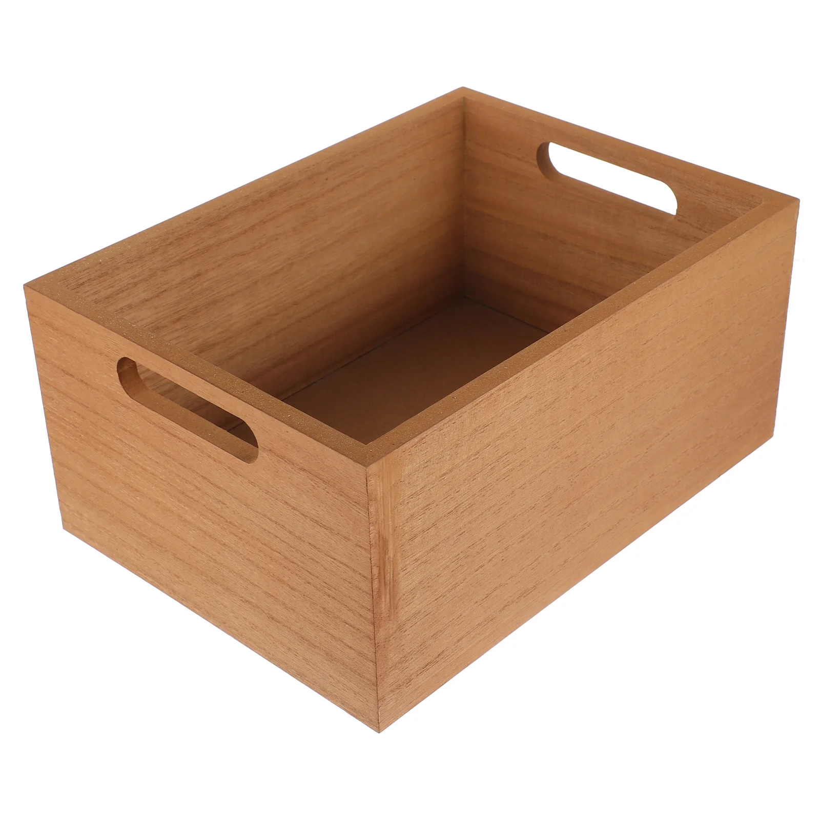 

Tabletop Wooden Storage Box Daily Sundries Organizing Box Large-capacity Makeup Bottle Box