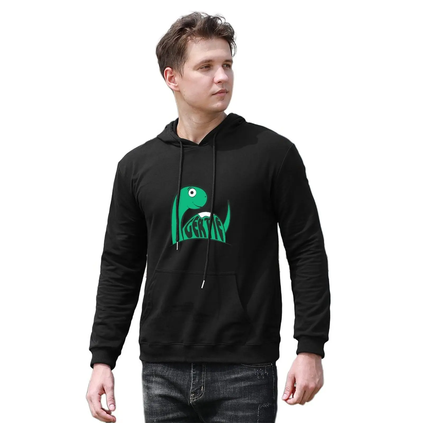 Пуловер с капюшоном Gertie the Dinosaur мужская осенняя одежда дизайнерская толстовка