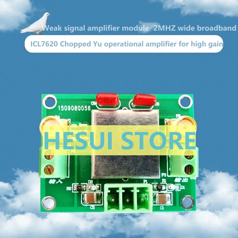 ICL7650 измельчитель стабильный нулевой операционный усилитель 2 МГц широкополосный усилитель сигнала