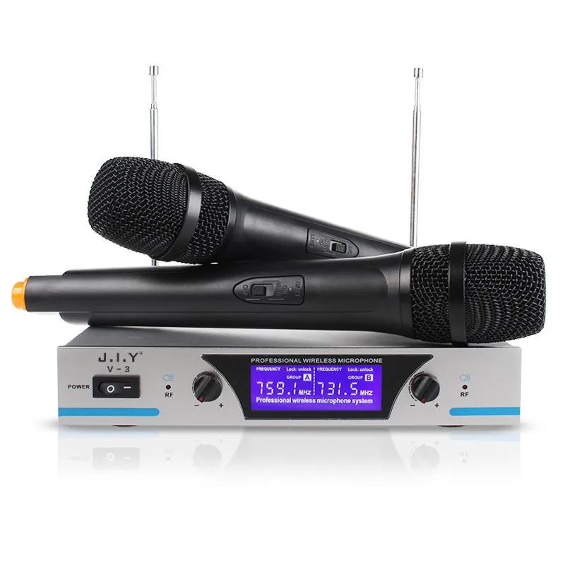 

Ручной беспроводной микрофон для караоке, караоке-плеер, домашняя система для караоке, цифровой звук, аудио микшер, пение-машина V3 +