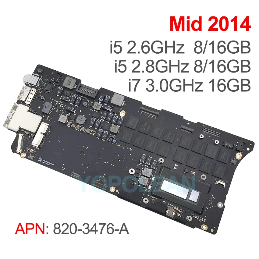 Оригинальная материнская плата A1502 i5 i7 для Macbook Pro Retina 13 &quotA1502 логическая 820-3536-A 2013