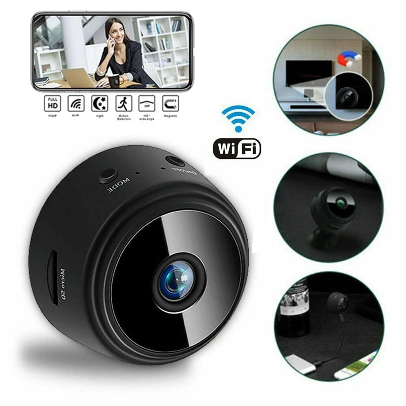 Мини-камера видеонаблюдения A9 HD 1080p с поддержкой Wi-Fi |